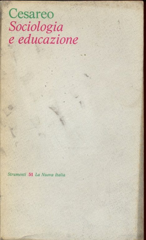 Sociologia e educazione