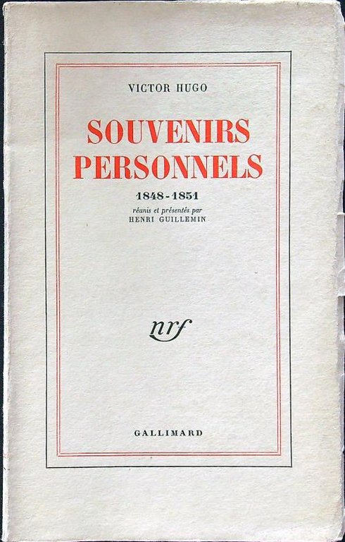 Souvenirs personnels