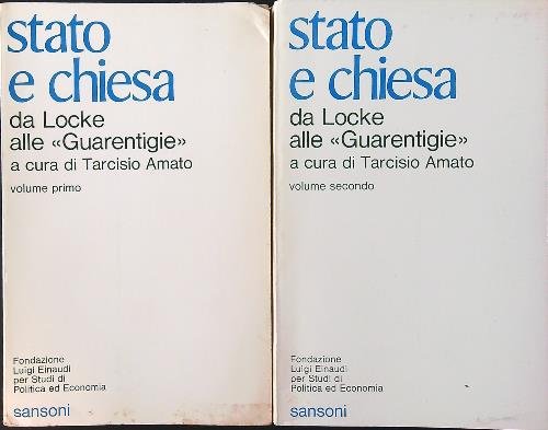 Stato e Chiesa. 2vv