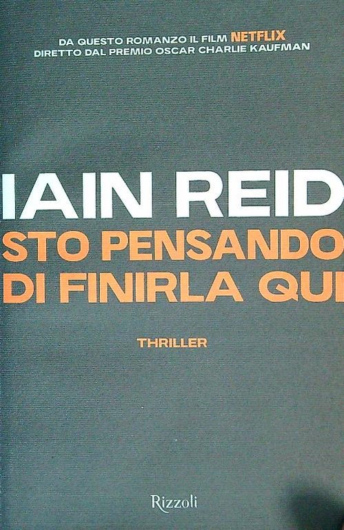 Sto pensando di finirla qui