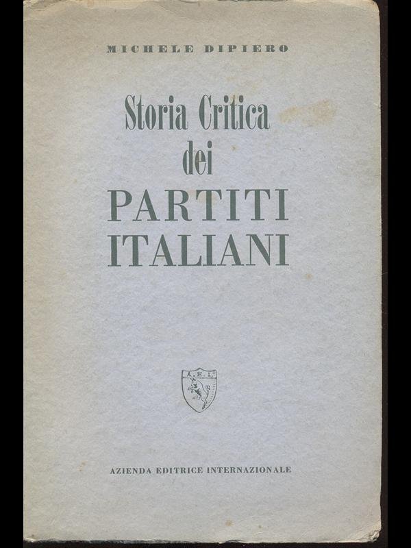 Storia Critica dei Partiti Italiani | Immagine principale
