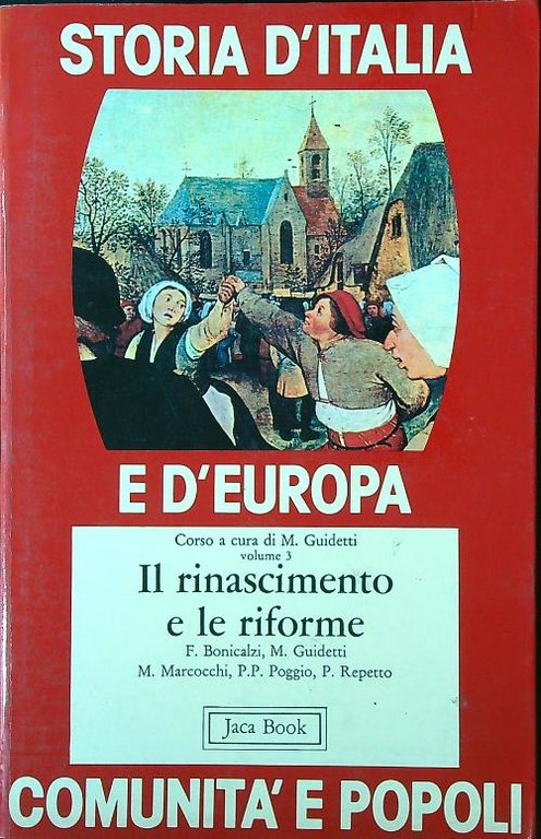 Storia d'Italia e d'Europa vol. 3 - Il rinascimento e … | Immagine Gallery 2