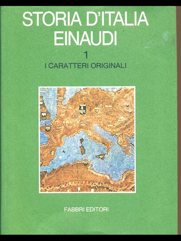 Storia d'Italia Einaudi 1 - I caratteri originali