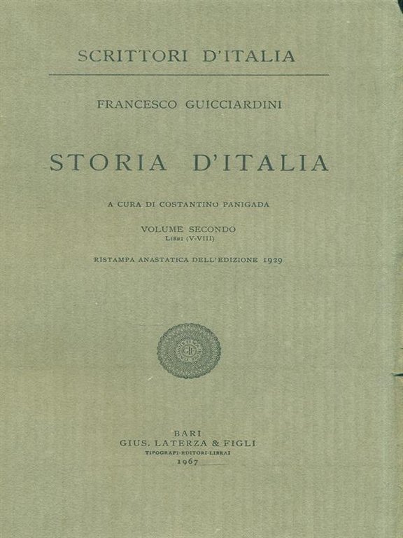 Storia d'Italia vol. 2 (V-VIII)