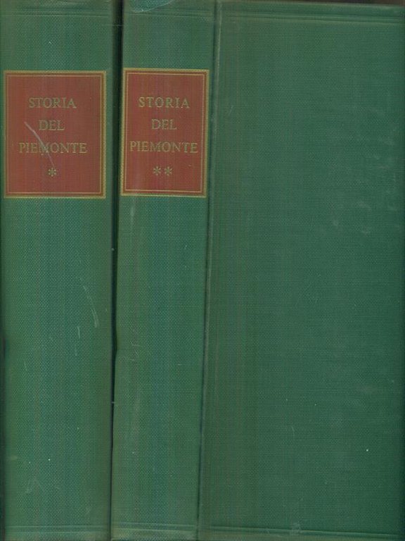 Storia del Piemonte 2 vv