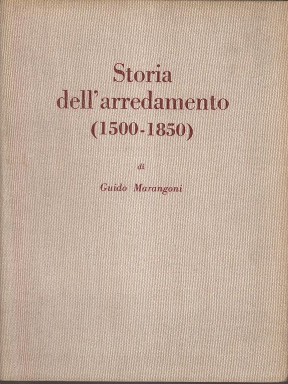 Storia dell'arredamento (1500-1850)