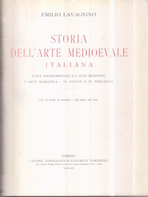 Storia dell'arte medioevale italiana