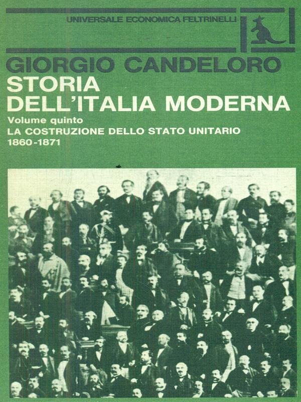 Storia dell'Italia moderna. Volume quinto