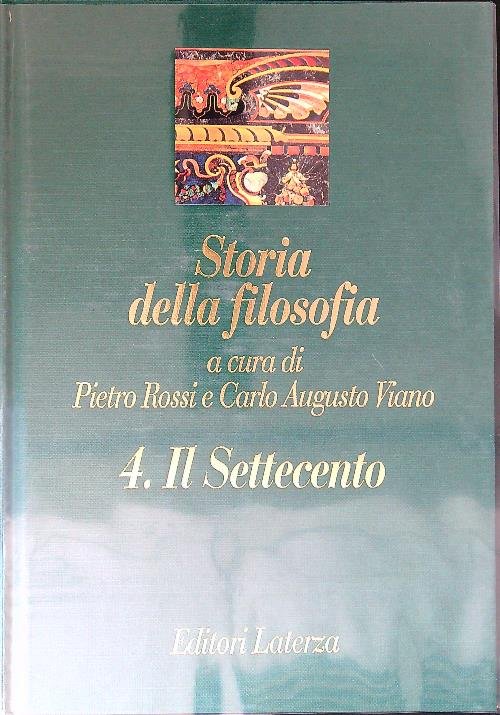 Storia della filosofia 4. Il Settecento
