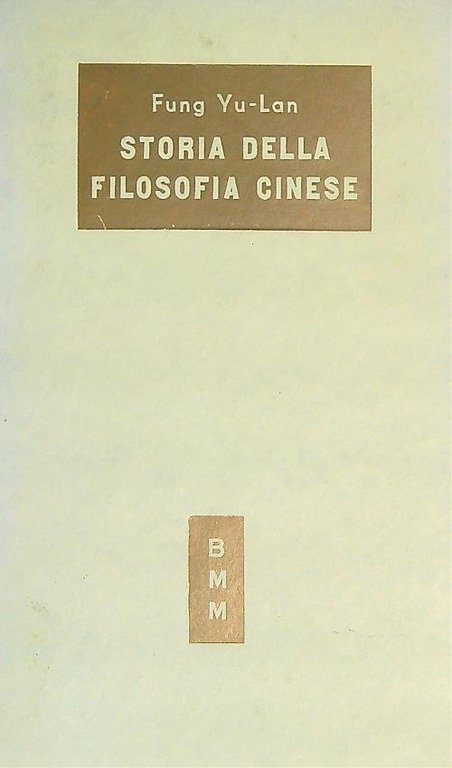 Storia della filosofia cinese.