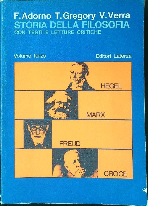 Storia della filosofia con testi e letture critiche vol. III