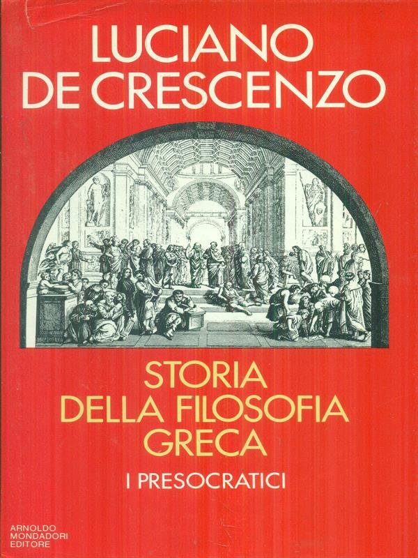Storia della filosofia greca I presocratici