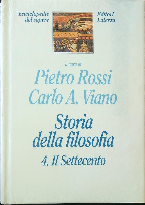 Storia della filosofia vol. 4 - Il Settecento