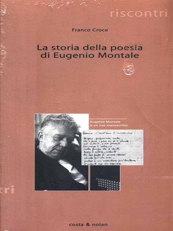 Storia della poesia di Eugenio Montale