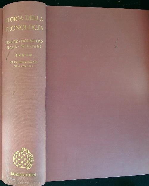 Storia della tecnologia vol. 5