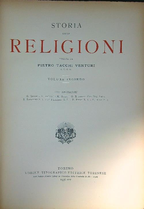 Storia delle Religioni Vol. 2 | Immagine Gallery 2
