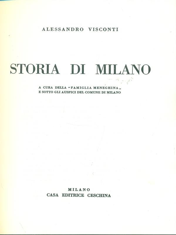 Storia di Milano