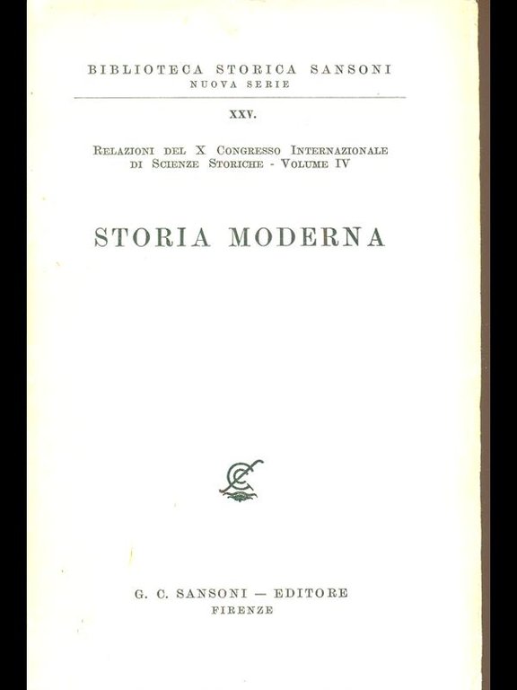 Storia moderna vol IV | Immagine Gallery 2