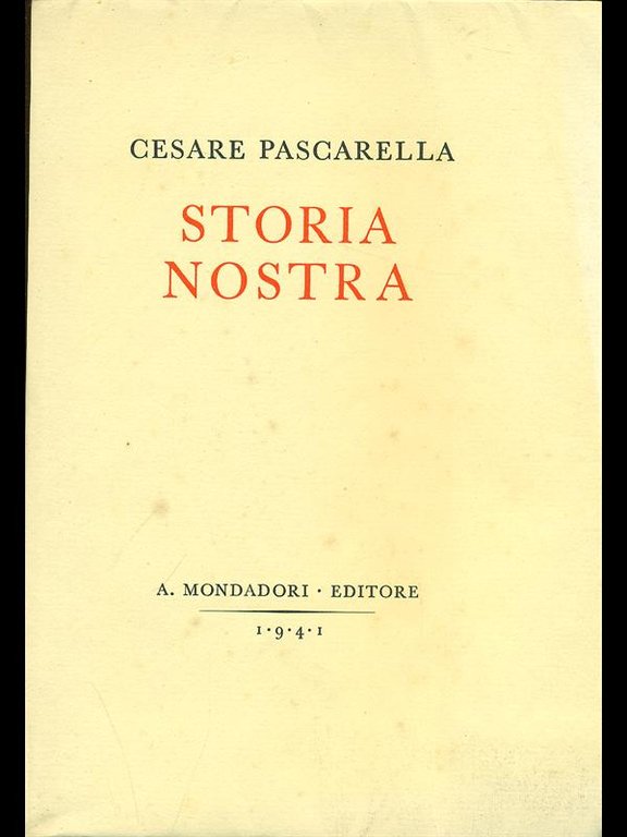 Storia nostra.