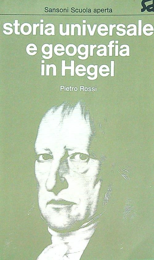 Storia universale e geografia in Hegel