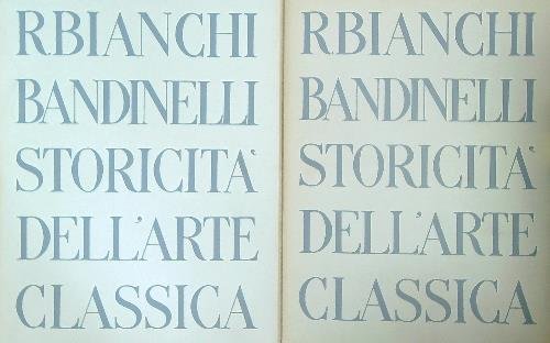 Storicita' Dell' Arte Classica. 2vv | Immagine principale