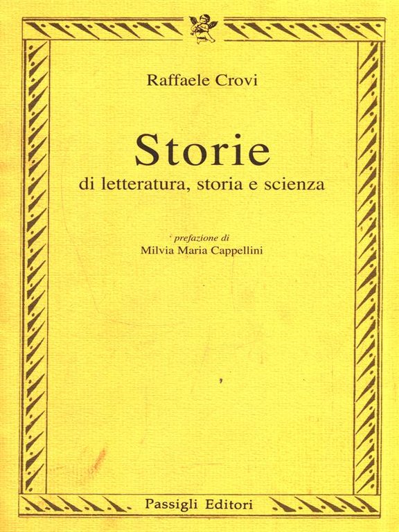 Storie di letteratura, storia e scienza