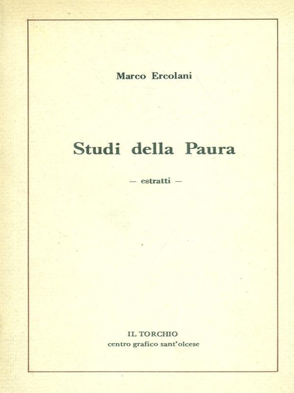 Studi della paura