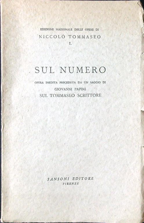 Sul numero