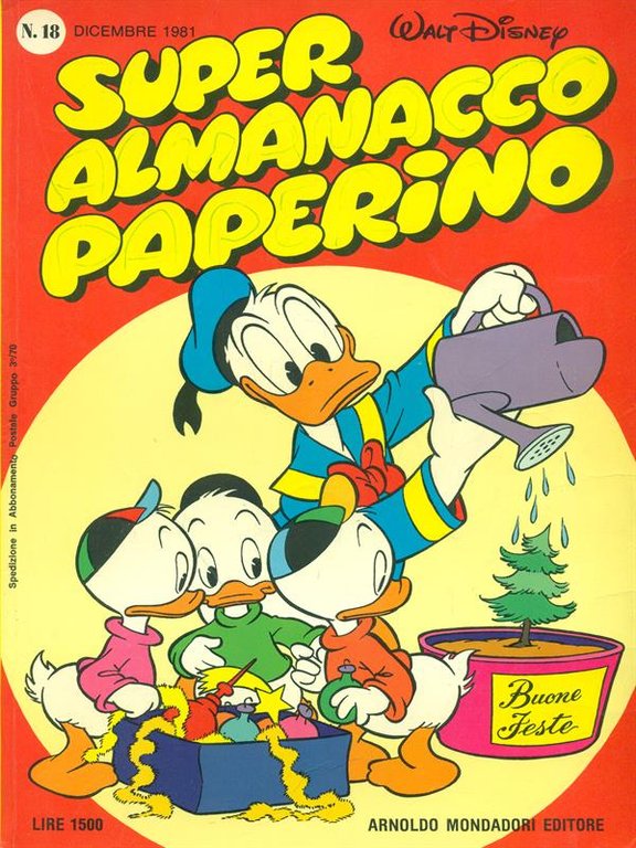 Super almanacco Paperino n. 18 Dicembre 1981