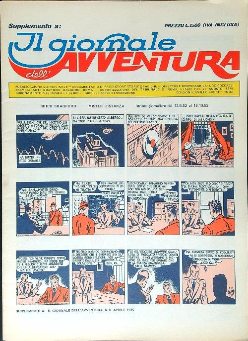 Supplemento a Il giornale dell'avventura n. 8/aprile 1975