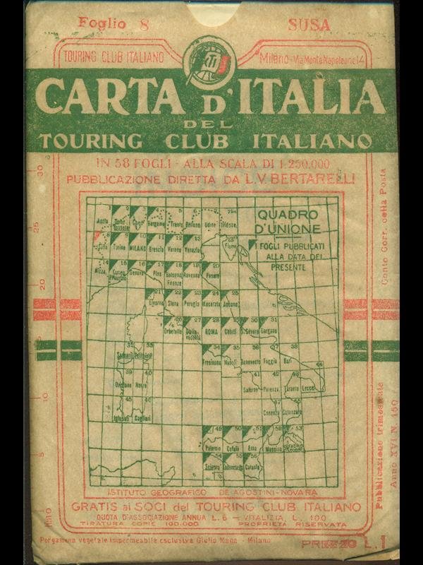 Susa-Carta d'Italia n.8