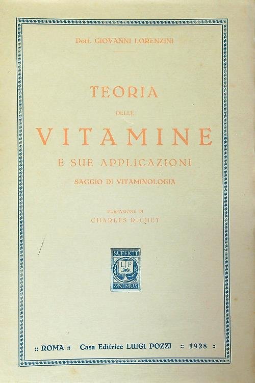 Teoria delle vitamine e sue applicazioni | Immagine Gallery 2