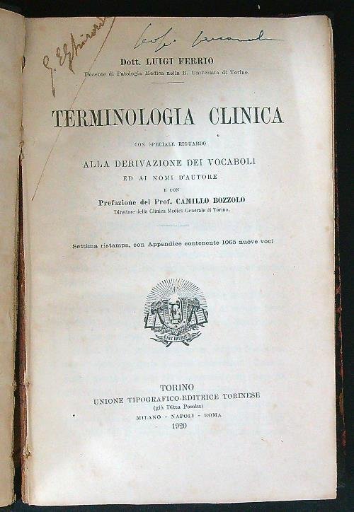 Terminologia clinica