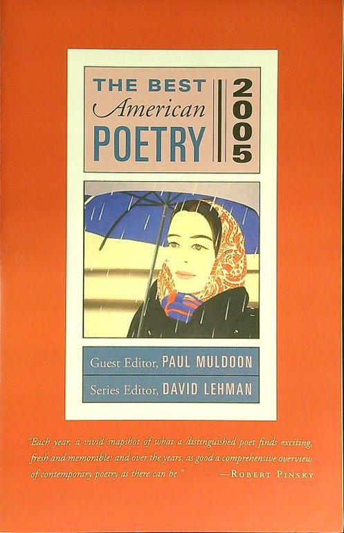 The best American Poetry 2005
