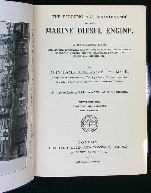 The running and maintenance of the marine diesel engine | Immagine principale