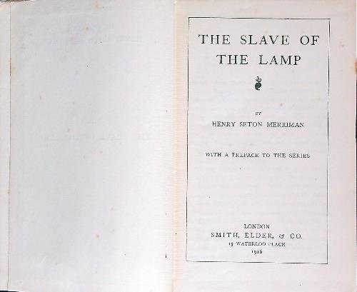 The Slave of the Lamp