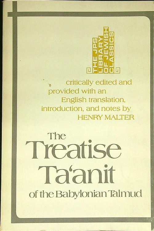 The treatise Ta'anit