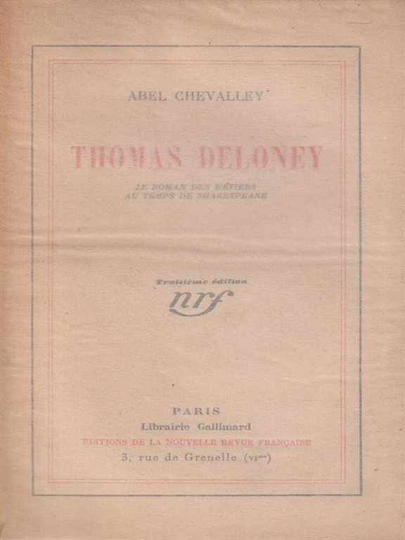 Thomas Deloney