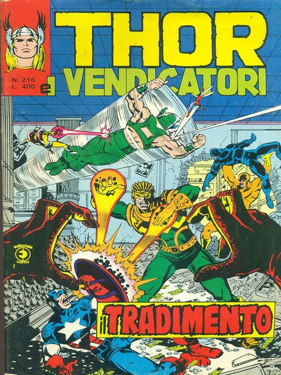 Thor e i vendicatori 216 - Il tradimento