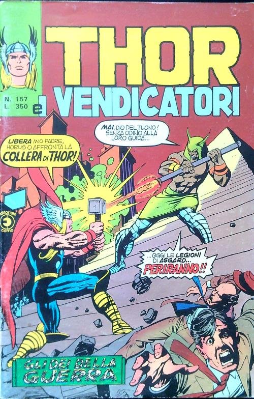 Thor e i Vendicatori N. 157 - Gli dei della …