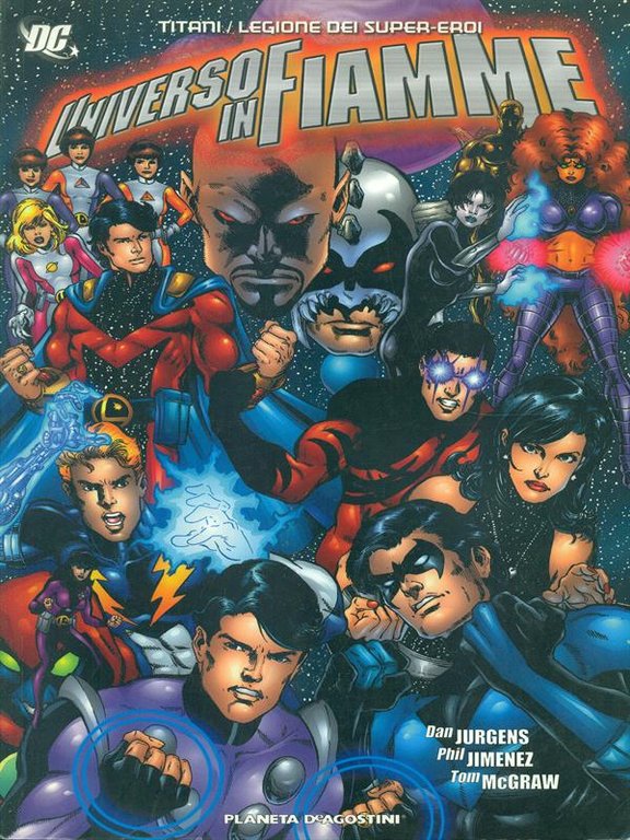 Titani/Legione dei Super-Eroi: Universo in Fiamme