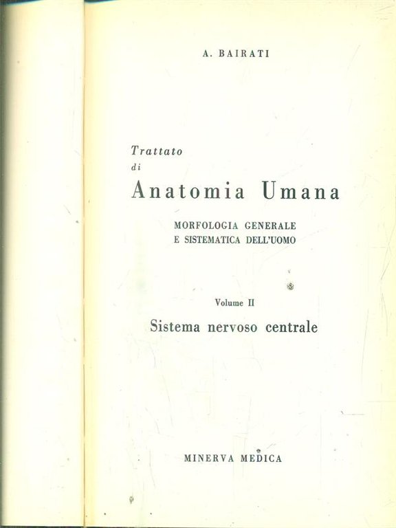 Trattato di anatomia umana II