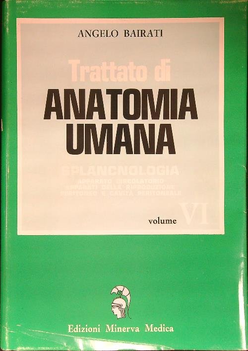 trattato di anatomia umana vol VI