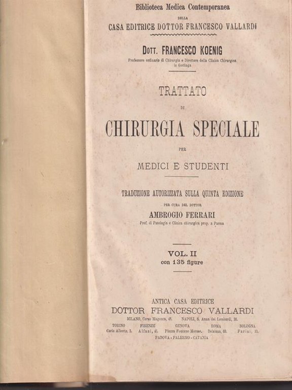 Trattato di chirurgia speciale. Vol II | Immagine Gallery 2