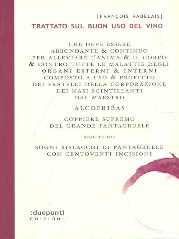 Trattato sul buon uso del vino