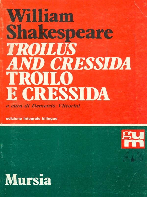 Troilus and Cressida-Troilo e Cressida