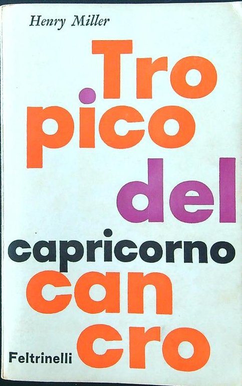 Tropico del Cancro tropico del Capricorno