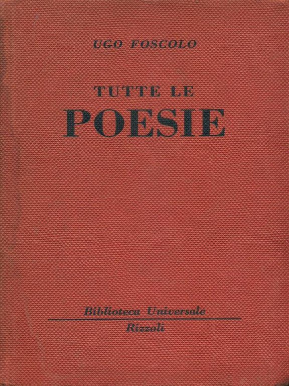 Tutte le poesie