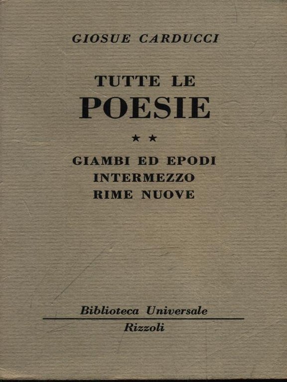 Tutte le poesie vol. 2