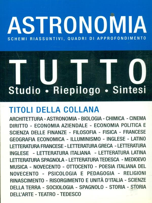 Tutto astronomia